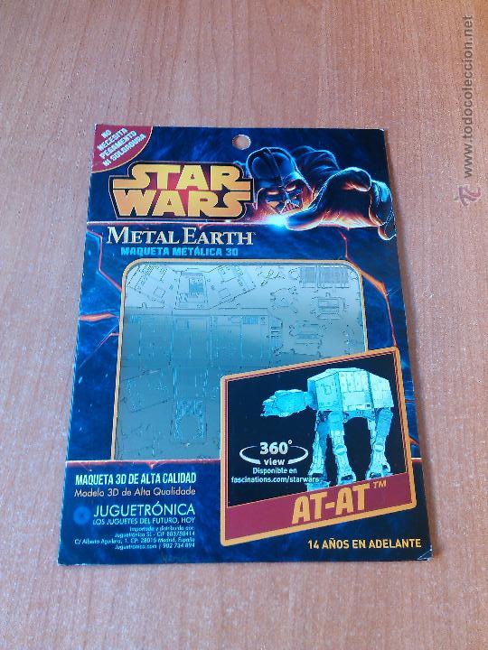 Maqueta AT-AT Star Wars de Metal 3D