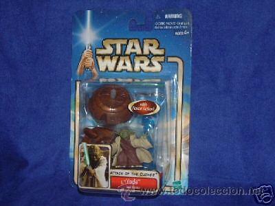 Figuras y mu&ntilde;ecos Star Wars: star wars yoda jedi master with force action - Foto 1