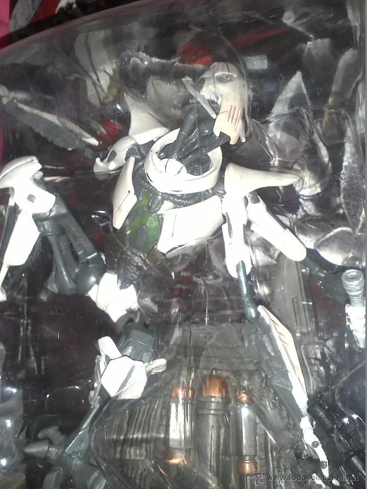 Figuras y mu&ntilde;ecos Star Wars: Figura de lujo STAR WARS UNLEASHED del General GRIEVOUS. - Foto 3
