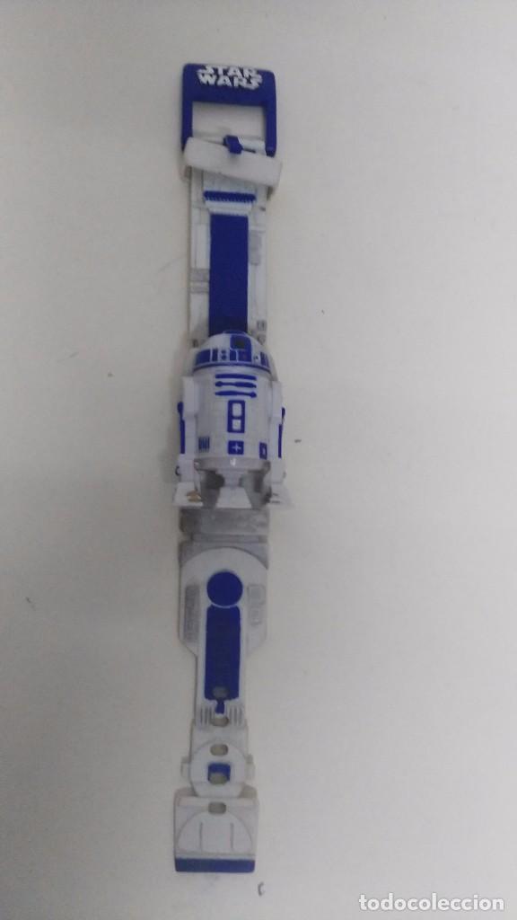 Figuras y mu&ntilde;ecos Star Wars: antiguo reloj star wars  r2 - Foto 1