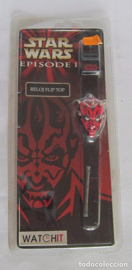 Figuras y mu&ntilde;ecos Star Wars: STAR WARS RELOJ DIGITAL DARTH MAUL, EN BLISTER. CC - Foto 1