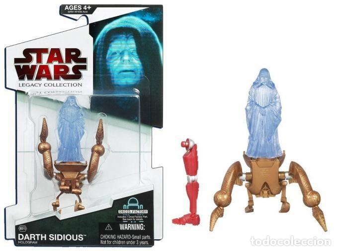 Figuras y mu&ntilde;ecos Star Wars: STAR WARS LEGACY COLLECTION - DARTH SIDIOUS - HASBRO - Foto 1