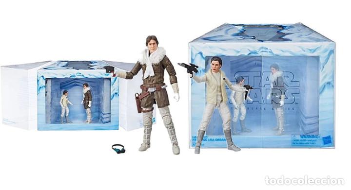 star wars the black series han solo and princess leia organa exclusive pack