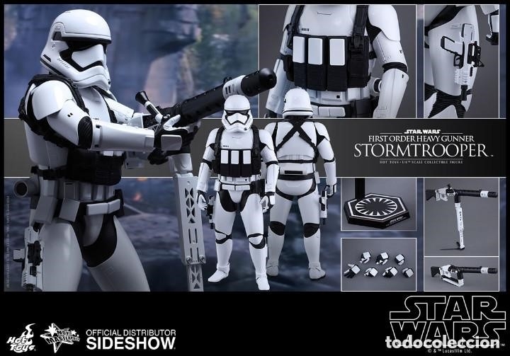 Figuras y Muñecos Star Wars: Sideshow Hot Toys Star Wars ep7 first order heavy Gunner Stormtrooper - Foto 3 - 146021838