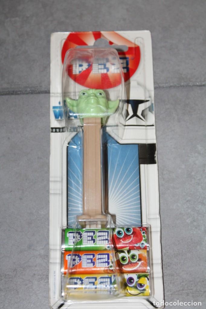 Caramelos PEZ Star Wars Yoda Precintado