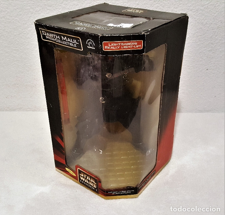 Star wars oficial figura darth maul episodio 1 - Sold at Auction ...