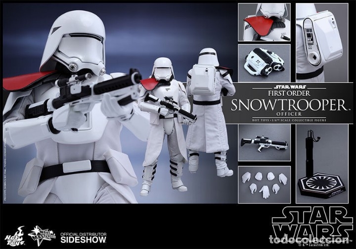 Figuras y Muñecos Star Wars: Sideshow Hot Toys Star Wars first order snowtrooper Officer Episodio 7 - Foto 4 - 150015122