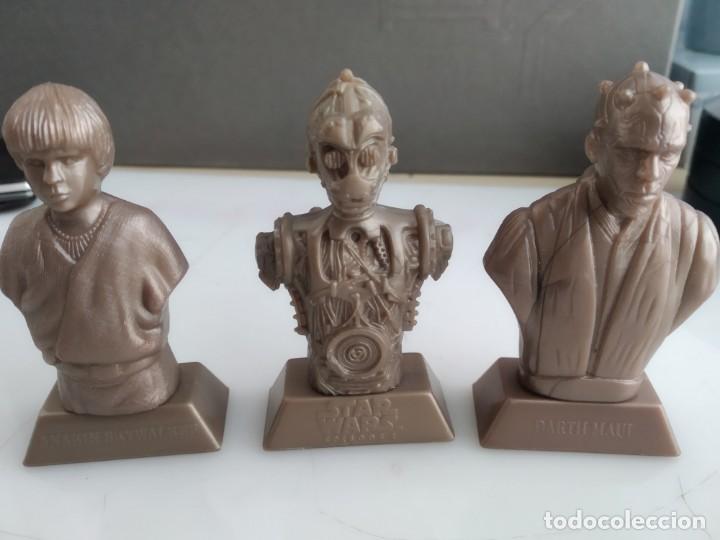 Figuras y mu&ntilde;ecos Star Wars: LOTE DE 3 FIGURAS STAR WARS  KELLOG - Foto 1