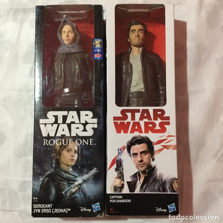 Figuras y mu&ntilde;ecos Star Wars: Mu&ntilde;ecos dos:Jedha&Poe Dameron - Foto 1
