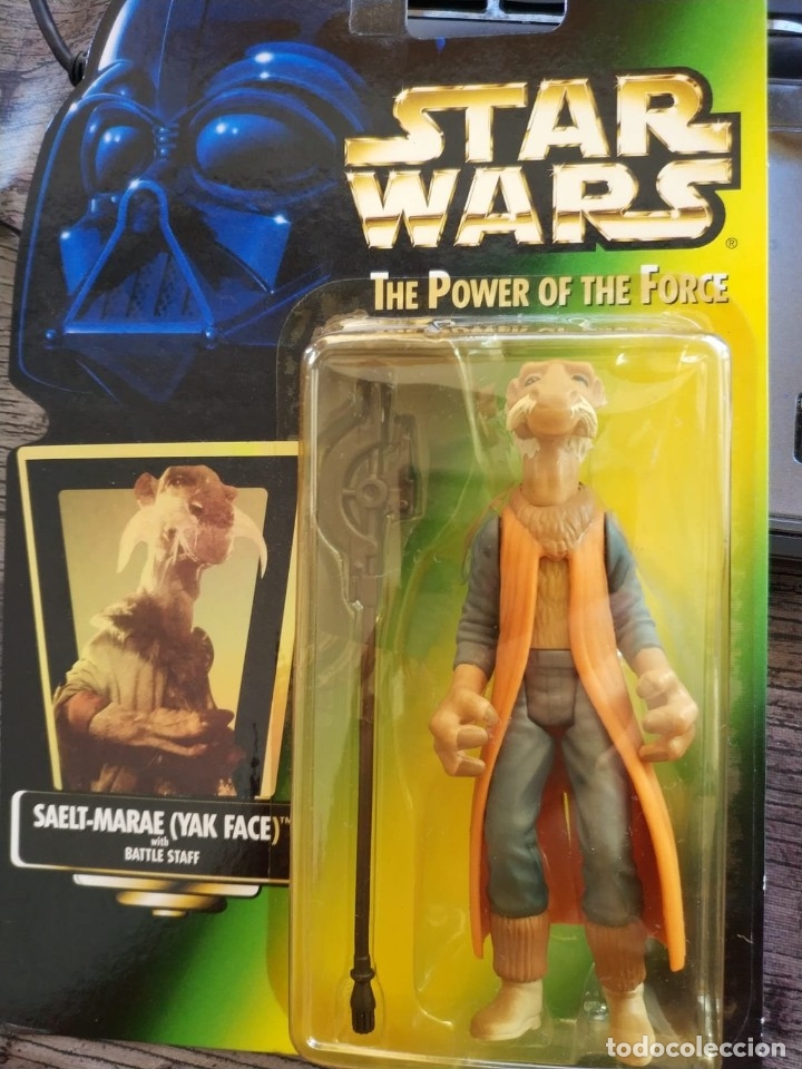 Kenner Saelt-Marae Yak Face With Battle Staff Action Figure for sale online 