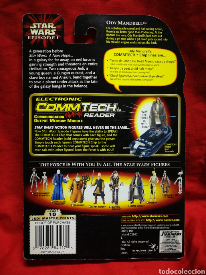 Figura Star Wars Episodio I Ody Mandrell Otoga Vendido En Venta Directa