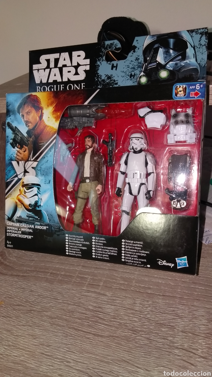 Figuras y mu&ntilde;ecos Star Wars: Star Wars . Cassian Andor Stormtrooper .Rogue One - Foto 4