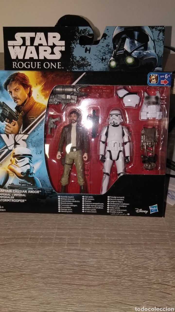 Figuras y mu&ntilde;ecos Star Wars: Star Wars . Cassian Andor Stormtrooper .Rogue One - Foto 1
