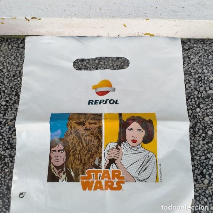 Figuras y mu&ntilde;ecos Star Wars: BOLSA DE PL&Aacute;STICO DE STAR WARS REPSOL - Foto 2