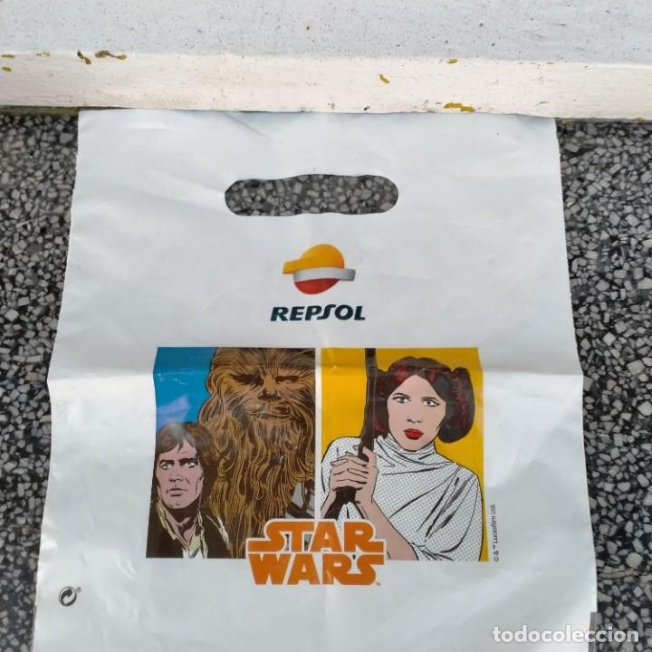 Figuras y mu&ntilde;ecos Star Wars: BOLSA DE PL&Aacute;STICO DE STAR WARS REPSOL - Foto 3