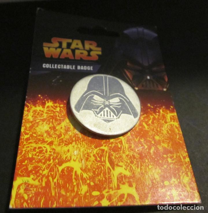 Figuras y mu&ntilde;ecos Star Wars: STAR WARS PIN ORIGINAL - VADER - Foto 2