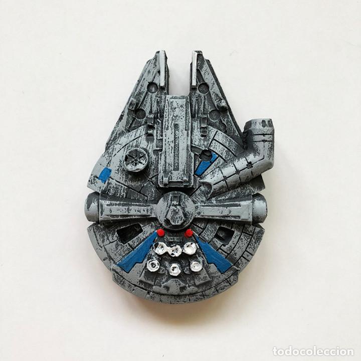 Figuras y mu&ntilde;ecos Star Wars: IMAN 3 D STAR WARS NAVE HALCON MILENARIO - Foto 1
