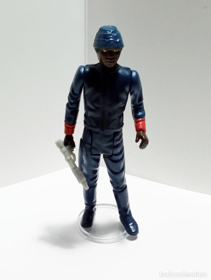 Figuras y mu&ntilde;ecos Star Wars: BESPIN SECURITY GUARD VERSION BLACK STAR WARS VINTAGE KENNER 1981 - Foto 3