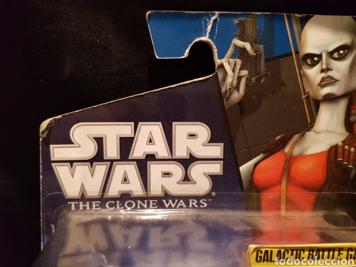 Figuras y mu&ntilde;ecos Star Wars: Aurra Sing Star Wars The Clone Wars Hasbro 2010 - Foto 5