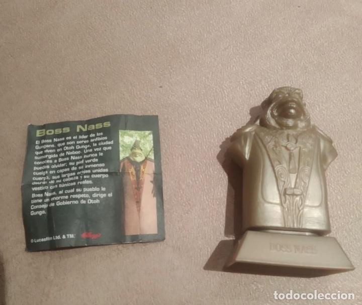 Figuras y mu&ntilde;ecos Star Wars: Coleccion 5 bustos Star Wars Kellogs - Foto 2