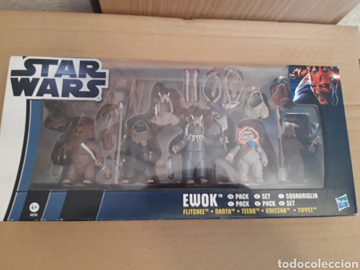 Figuras y mu&ntilde;ecos Star Wars: Star Wars pack Ewok - Foto 2
