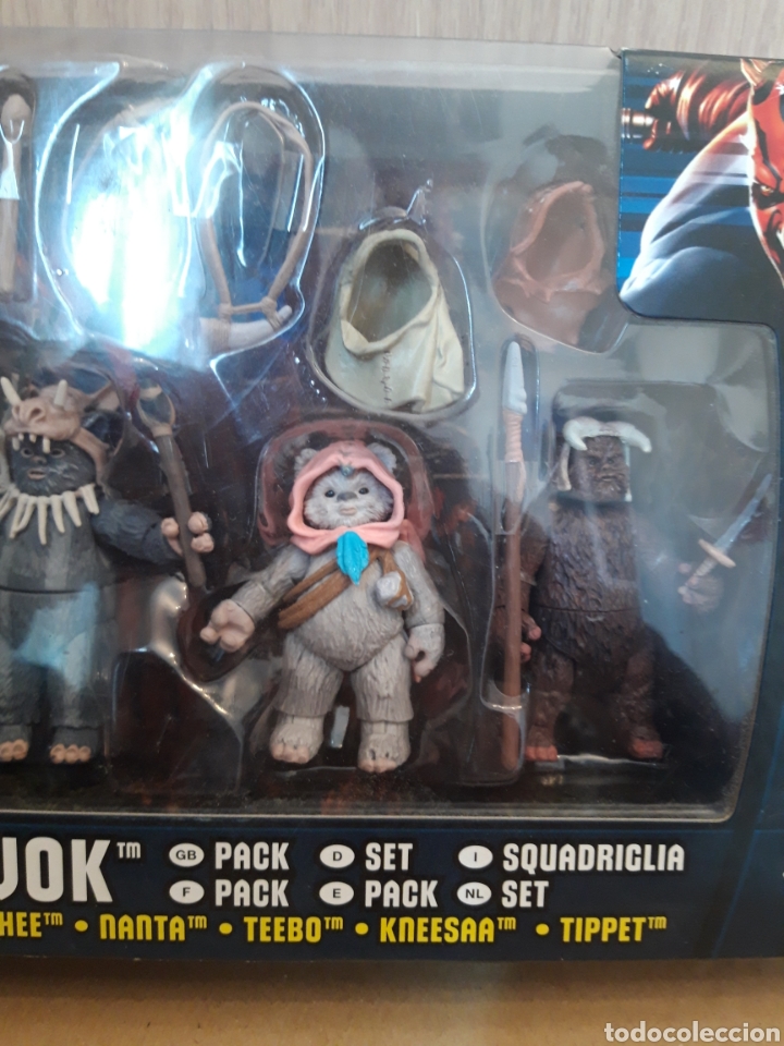 Figuras y mu&ntilde;ecos Star Wars: Star Wars pack Ewok - Foto 3