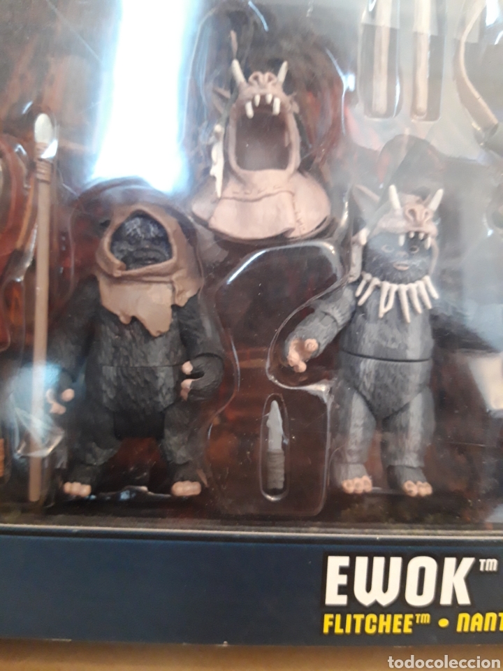 Figuras y mu&ntilde;ecos Star Wars: Star Wars pack Ewok - Foto 4