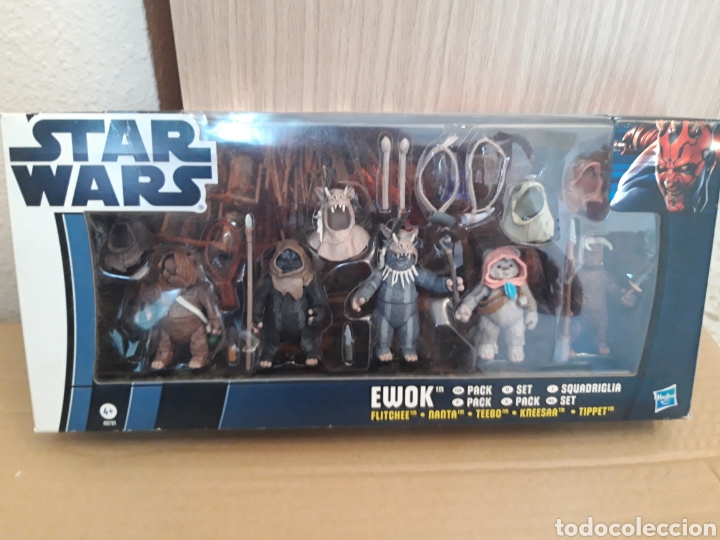 Figuras y mu&ntilde;ecos Star Wars: Star Wars pack Ewok - Foto 1