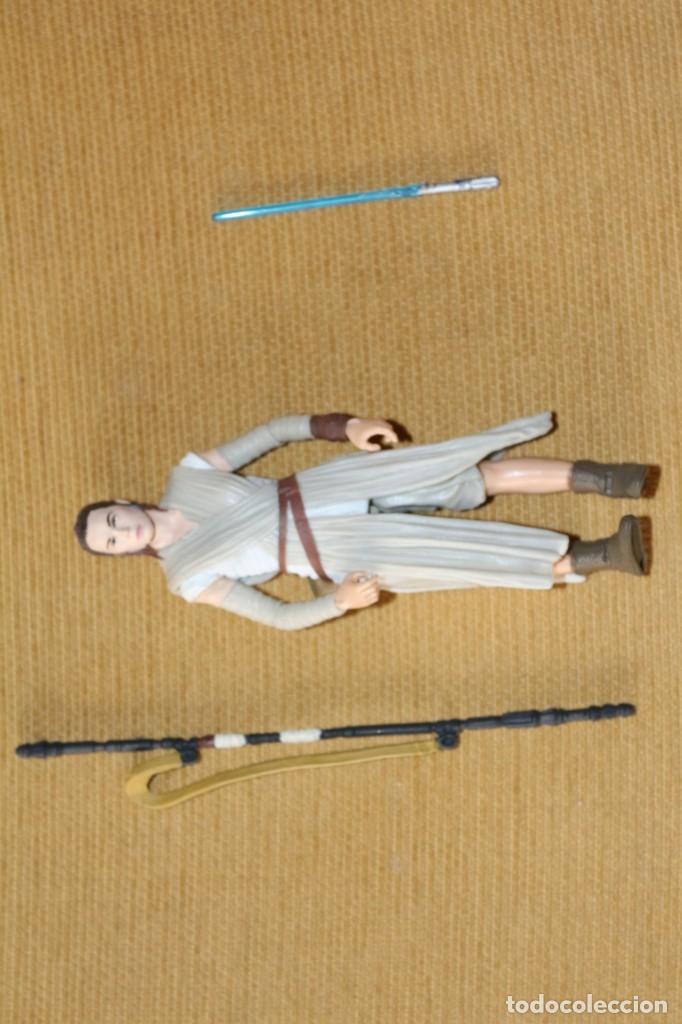 Figuras y mu&ntilde;ecos Star Wars: Rey Skywalker y su robot BB-8 - Foto 7