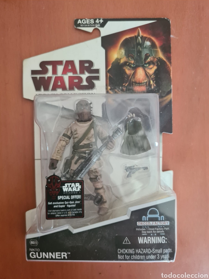 Figuras y mu&ntilde;ecos Star Wars: Star wars nikto gunner - Foto 1
