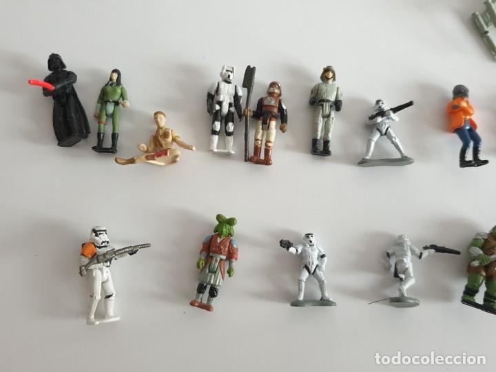Figuras y mu&ntilde;ecos Star Wars: Lote antiguo Star Wars Micro machine 1993-96 - Foto 2
