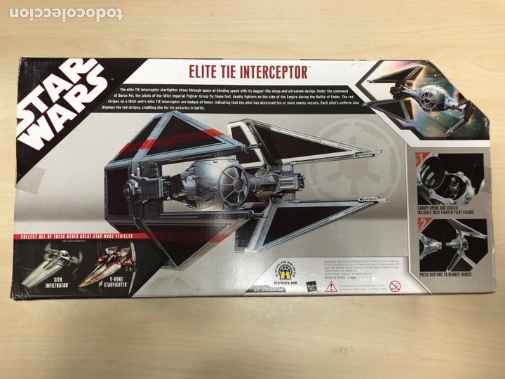 Figuras y mu&ntilde;ecos Star Wars: Star Wars 30th anniversary Tie Interceptor - Foto 2