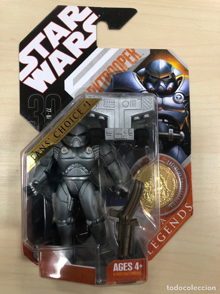 Figuras y mu&ntilde;ecos Star Wars: Star Wars 30th anniversary Darktrooper - Foto 1