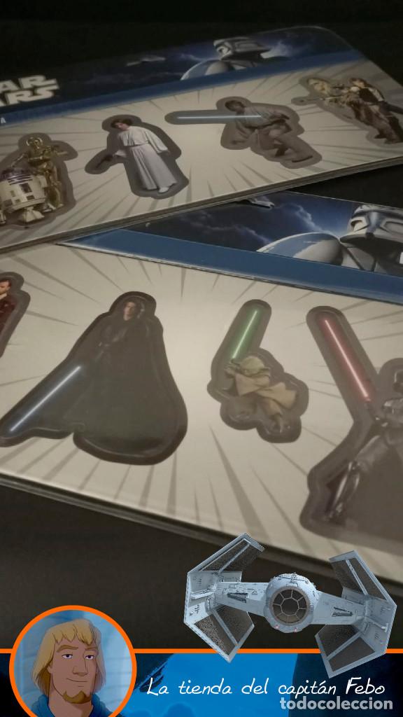 Figuras y mu&ntilde;ecos Star Wars: 2 Sets de imanes Star Wars - Foto 1