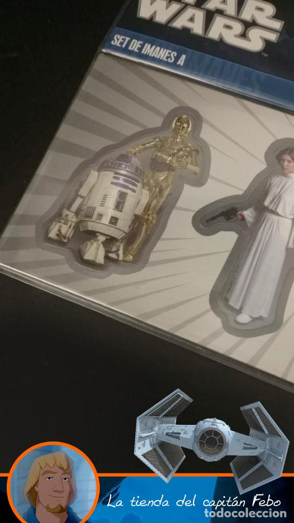 Figuras y mu&ntilde;ecos Star Wars: 2 Sets de imanes Star Wars - Foto 3