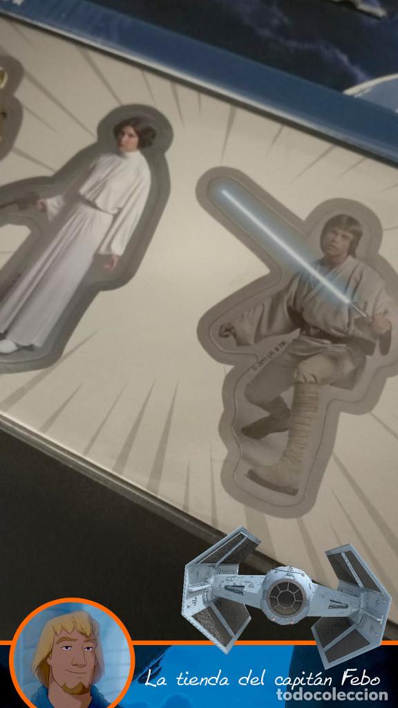 Figuras y mu&ntilde;ecos Star Wars: 2 Sets de imanes Star Wars - Foto 4