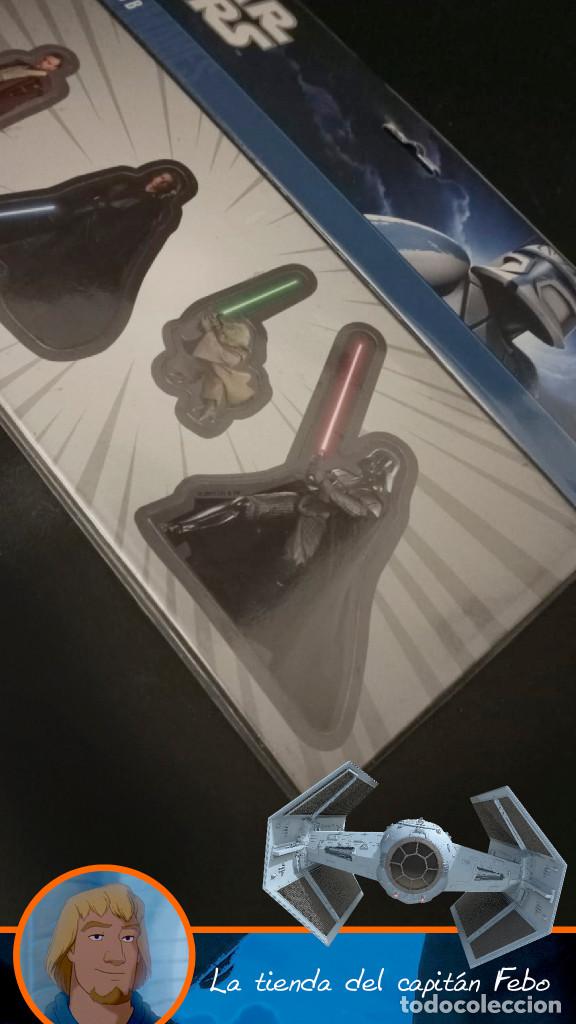 Figuras y mu&ntilde;ecos Star Wars: 2 Sets de imanes Star Wars - Foto 7