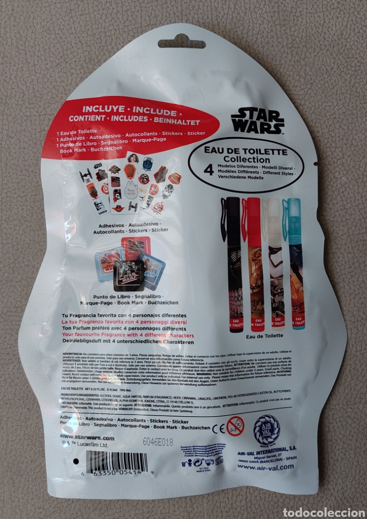 Figuras y mu&ntilde;ecos Star Wars: Perfume de STAR WARS. - Foto 3