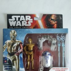 Figure e Bambolotti Star Wars: STAR WARS R2-D2/C-3PO THE FORCE AWAKENS BLISTER SIN ABRIR HASBRO. Lote 315483493