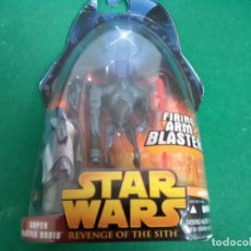 Figuras y Muñecos Star Wars: STAR WARS SUPER BATTLE DROID EN SU BLISTER ORIGINAL , NUEVO. Lote 318202523