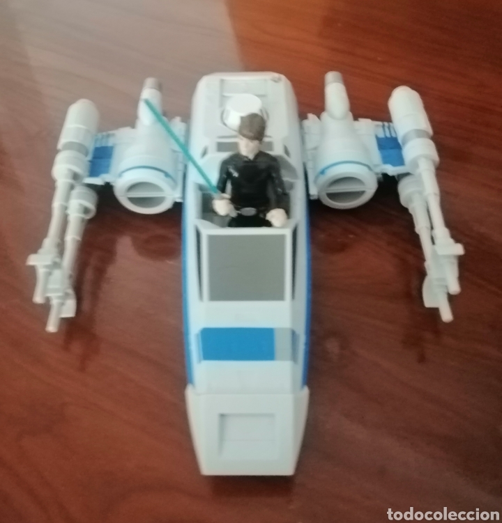 Figuras y mu&ntilde;ecos Star Wars: Nave Star Wars con Luke Skywalker - Foto 3