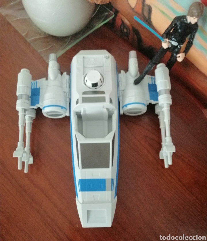 Figuras y mu&ntilde;ecos Star Wars: Nave Star Wars con Luke Skywalker - Foto 7