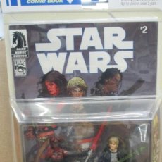 Figuras y Muñecos Star Wars: STAR WARS LEGACY - COMIC PACKS - DARTH TALON / CADE SKYWALKER - HASBRO - IMPECABLE !!!!. Lote 342246463