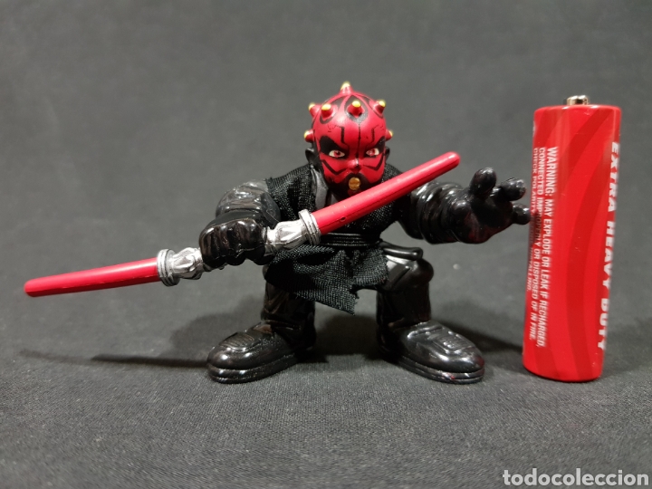 Figuras y mu&ntilde;ecos Star Wars: Star Wars Darth Maul Hasbro 2001 - Foto 2