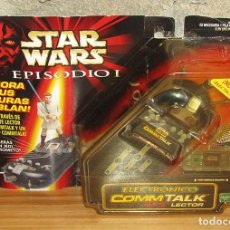 Figuras y Muñecos Star Wars: STAR WARS - EPISODIO I - LECTOR ELECTRÓNICO COMM TALK - HASBRO - EN SU BLISTER - NUEVO. Lote 352641159