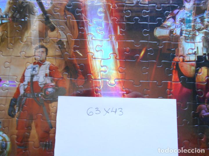 Figuras y mu&ntilde;ecos Star Wars: CUADRO CON RONPECABEZAS DE STAR WARS DE 63X43 - Foto 2