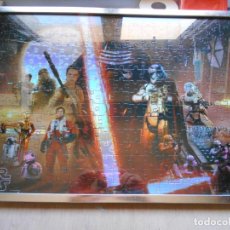 Figuras y Muñecos Star Wars: CUADRO CON RONPECABEZAS DE STAR WARS DE 63X43