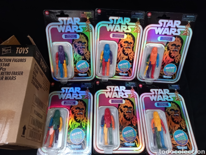 Figuras y mu&ntilde;ecos Star Wars: Lote 6 figuras Chewbacca - Foto 5