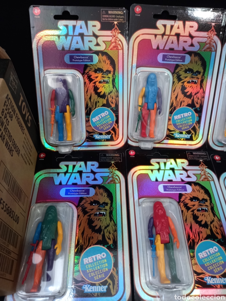 Figuras y mu&ntilde;ecos Star Wars: Lote 6 figuras Chewbacca - Foto 6
