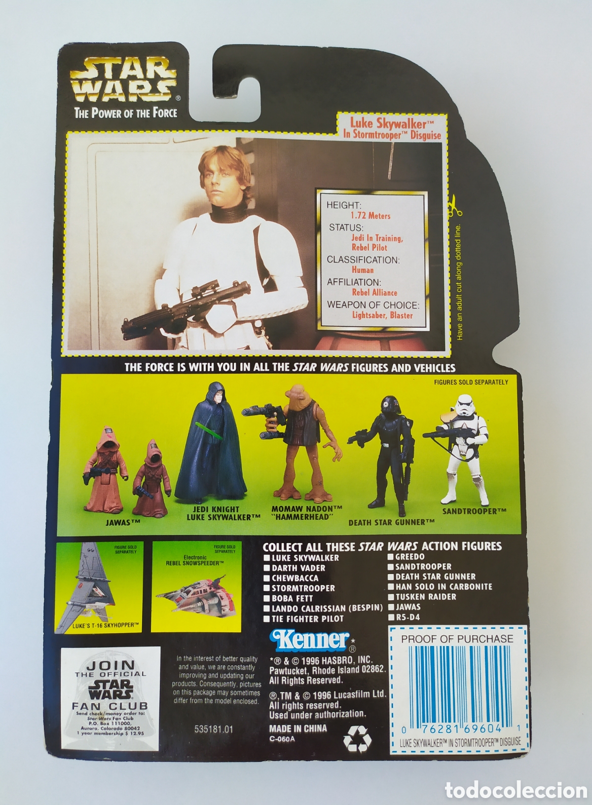 Figuras y mu&ntilde;ecos Star Wars: Star Wars - Luke Skywalker - Foto 2